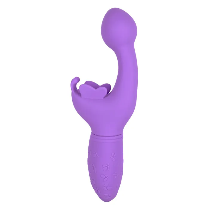 Vibrators Rechargeable Butterfly Kiss Purple California Exotic