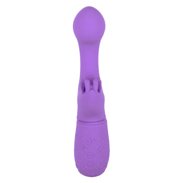 Vibrators Rechargeable Butterfly Kiss Purple California Exotic