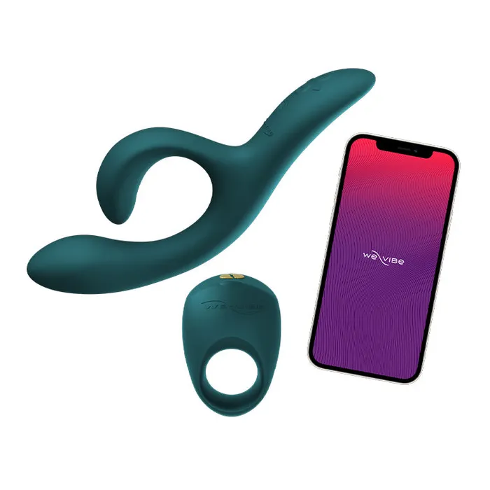 Vibrators WeVibe Velvet Green Date Night Kit WeVibe