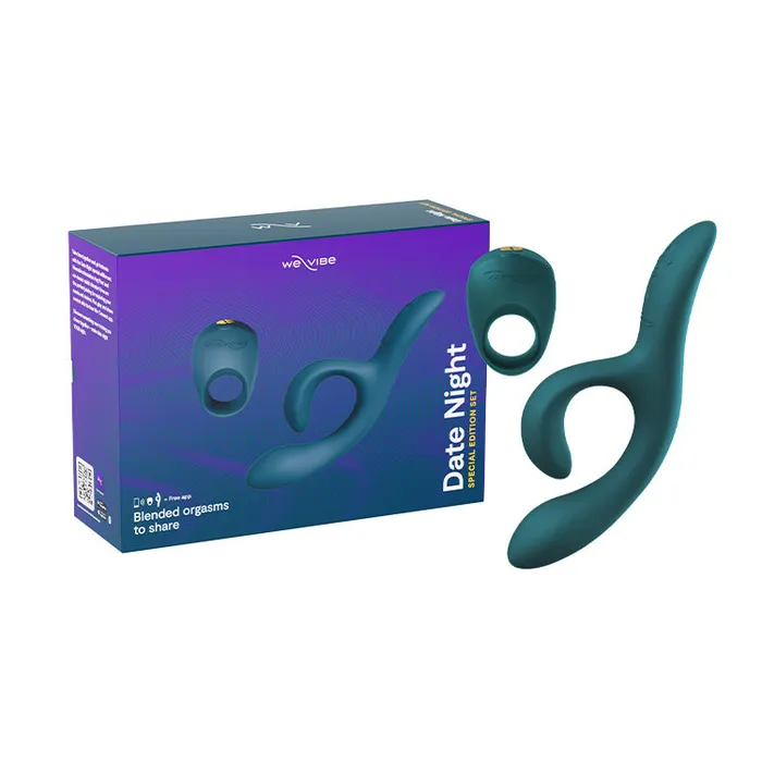 Vibrators WeVibe Velvet Green Date Night Kit WeVibe