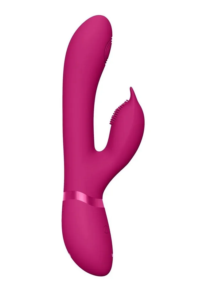 Vive by Shots Vive Aimi Rechargeable Silicone Pulse Wave and Vibrating GSpot Rabbit Vibrators