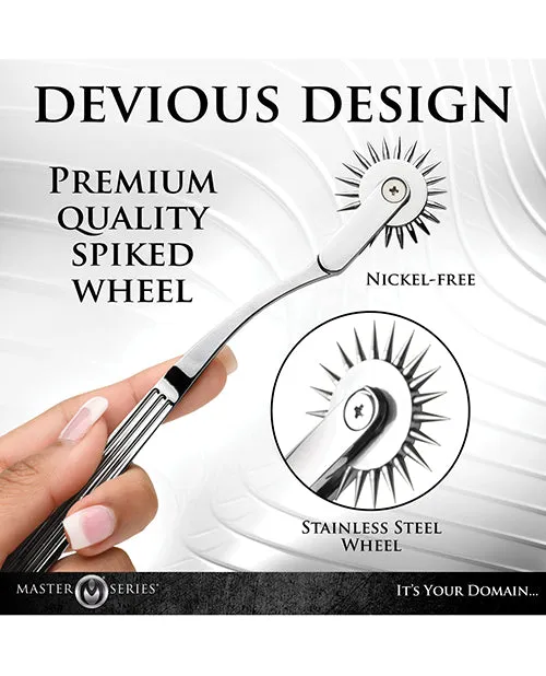 Xr LLC Anal Master Series Silver Sensation Wartenberg Wheel Silver Xr LLC Anal Master Series Silver Sensation Wartenberg Wheel Silver