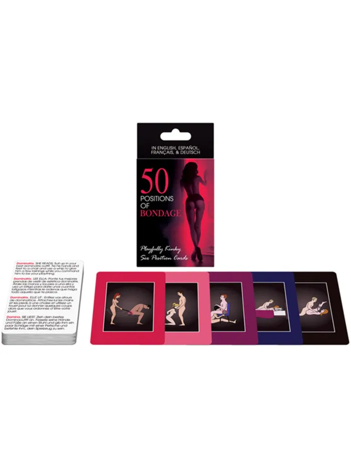 50 Positions of Bondage Game KHEPER GAMES Couples