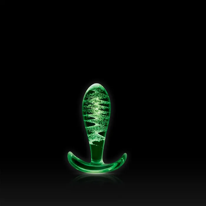 Anal nsnovelties Firefly Glass Ace Glass Plug Clear