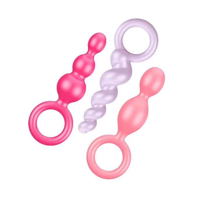 Anal Satisfyer Satisfyer Booty Call Anal Plug Set Multicolour 3 Pieces
