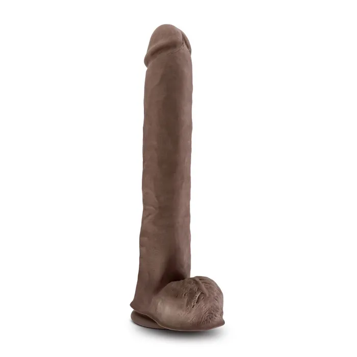 Au Naturel Daddy 14 Inch Sensa Feel Dual Density Dildo Chocolate Blush Novelties Dildos Au Naturel Daddy 14 Inch Sensa Feel Dual Density Dildo Chocolate Blush Novelties Dildos
