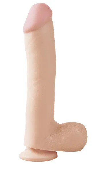 BASIX Dildos Basix Rubber Works 10 Dong With Suction Cup Flesh