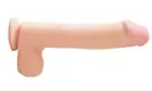 BASIX Dildos Basix Rubber Works 10 Dong With Suction Cup Flesh