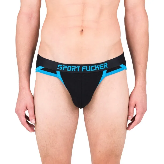 Brief Male Shortstop BlackBlue XL DUS Anal