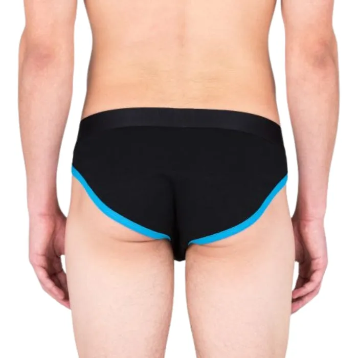 Brief Male Shortstop BlackBlue XL DUS Anal