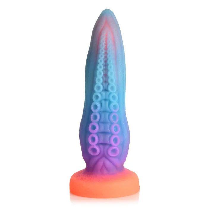 Dildos XR Brands Creature Cocks TentaCock GlowInTheDark Silicone Dildo