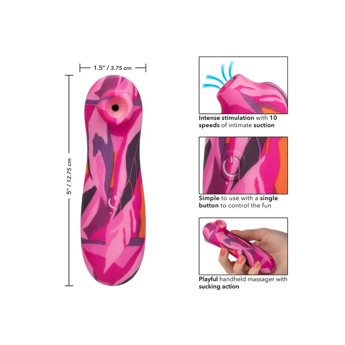 Female Sex Toys Naughty Bits Suck Buddy Playful Massager CalExotics Female Sex Toys Naughty Bits Suck Buddy Playful Massager CalExotics