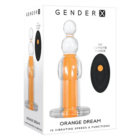 Gender X Orange Dream Rechargeable Gender X Anal