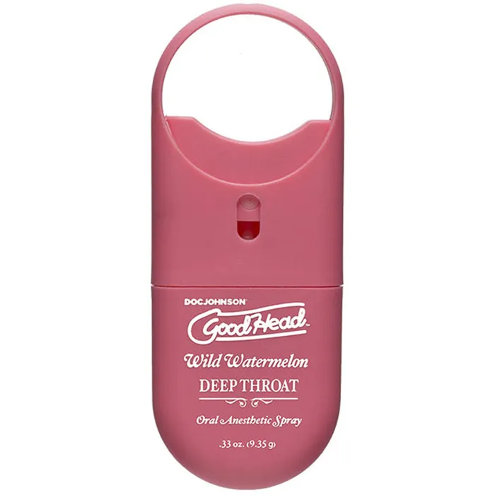 Goodhead Deep Throat Spray toGo Wild Watermelon 33 Oz Doc Johnson Anal