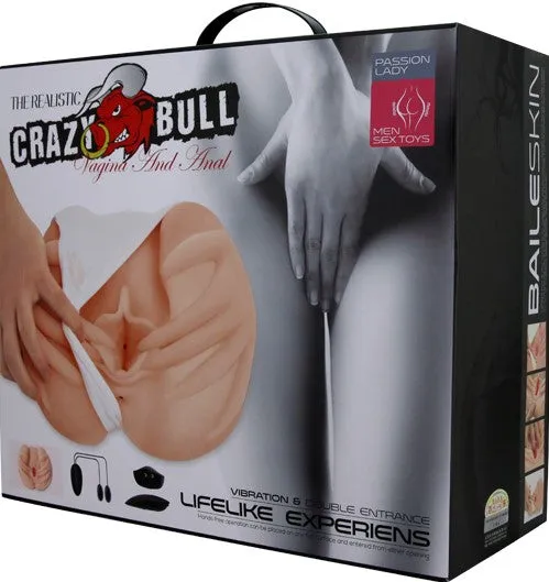 Hands On Vagina And Anal Masturbator CRAZY BULL Male Sex Toys