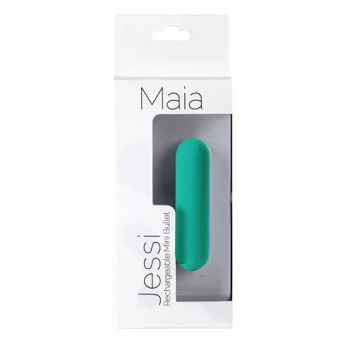 Jessi Mini Bullet Vibrator in Emerald Maia Toys Female Sex Toys