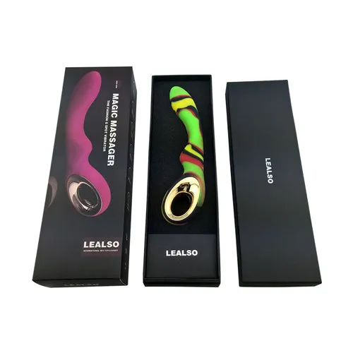 Lealso Female Sex Toys Rainbow Magic Massager