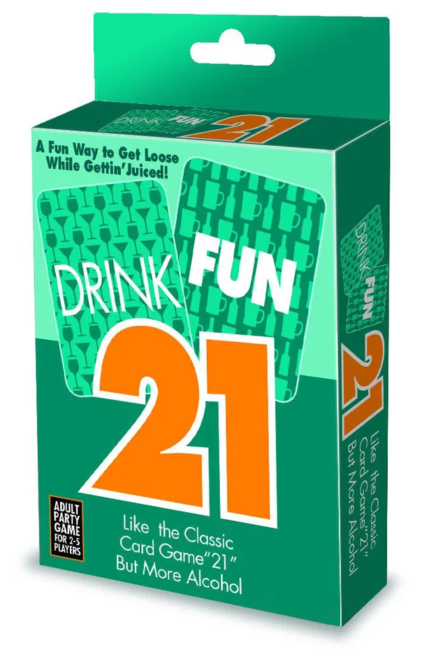 Little Genie Games Drink Fun 21 Adult Drinking and Party Game