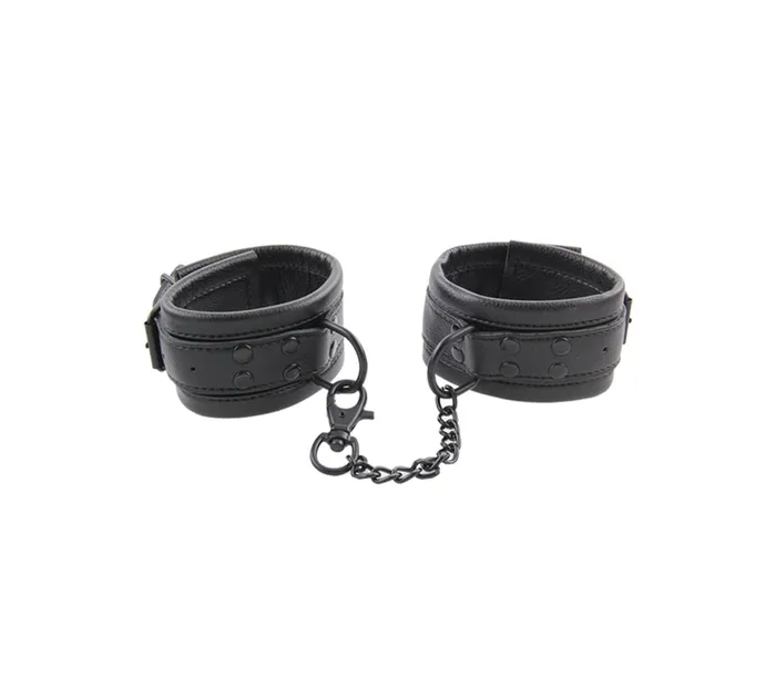 LOVE IN LEATHER Restraints Han046 Love In Leather Padded Soft Cuffs