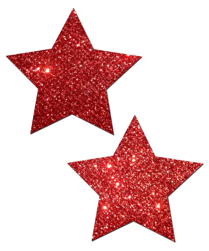 Pastease Rockstar Red Glitter Pastease Vibrators