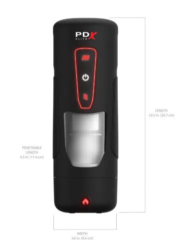 Pipedream Anal Elite Milk Me Hotter Black