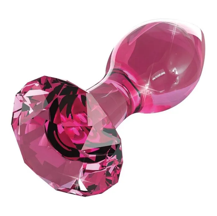 Pipedream Anal Icicles No 79 Pink Crystal Glass Butt Plug