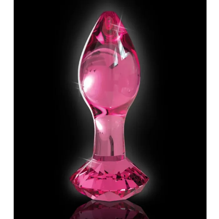 Pipedream Anal Icicles No 79 Pink Crystal Glass Butt Plug Pipedream Anal Icicles No 79 Pink Crystal Glass Butt Plug