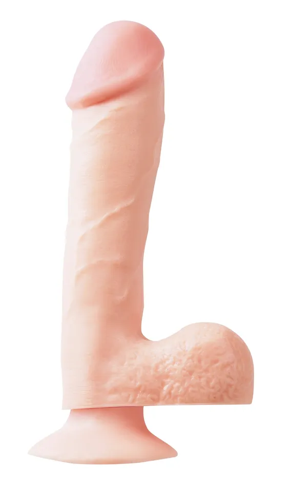 Pipedream Dildos Basix Rubber Works 75 Inch Dong With Suction Cup Flesh