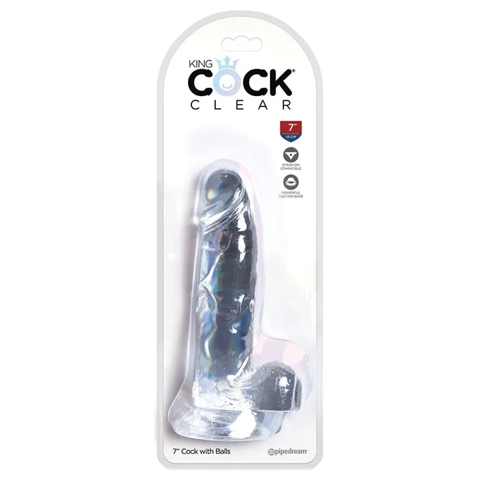 PIPEDREAM Dildos King Cock Clear With Balls