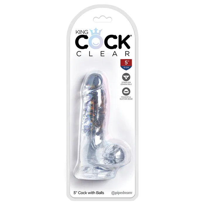 PIPEDREAM Dildos King Cock Clear With Balls