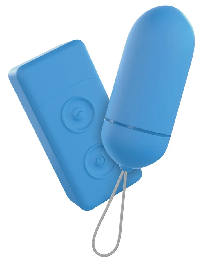Pipedream Vibrators Neon Luv Touch Remote Control Bullet Blue