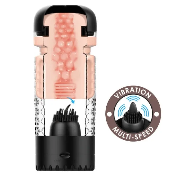 PRE Male Sex Toys Pretty Love Vagina Masturbator Emily Black