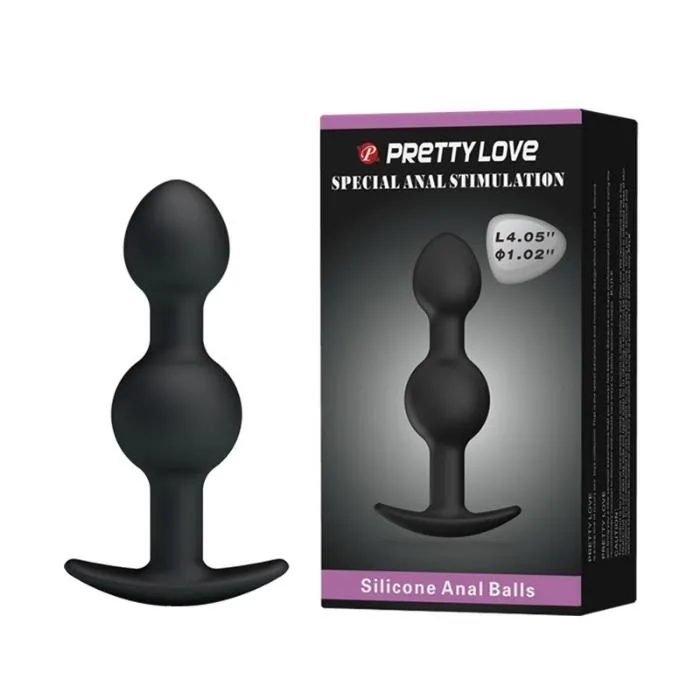 Pretty Love Anal Plug Black PRE Anal