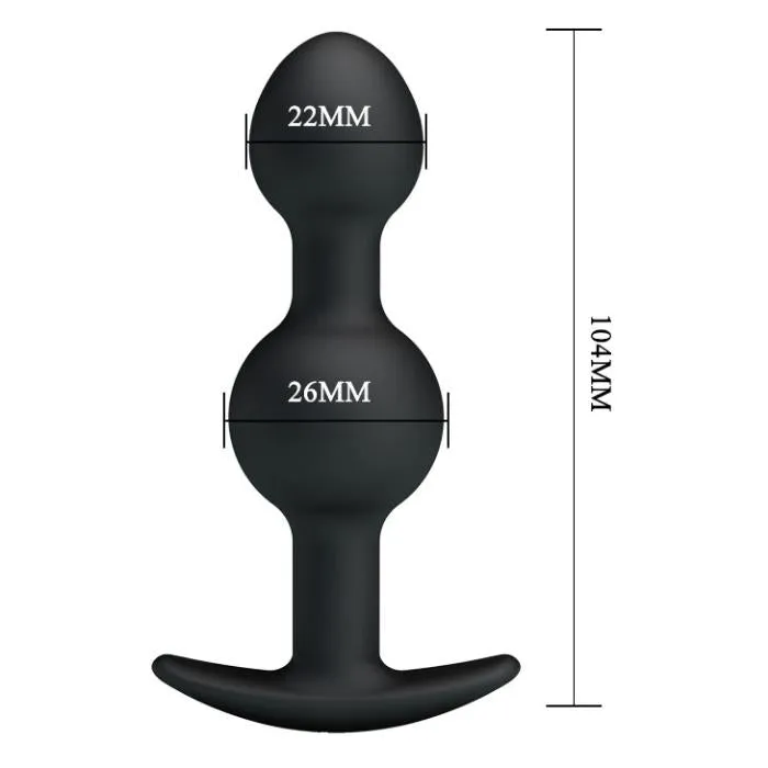 Pretty Love Anal Plug Black PRE Anal