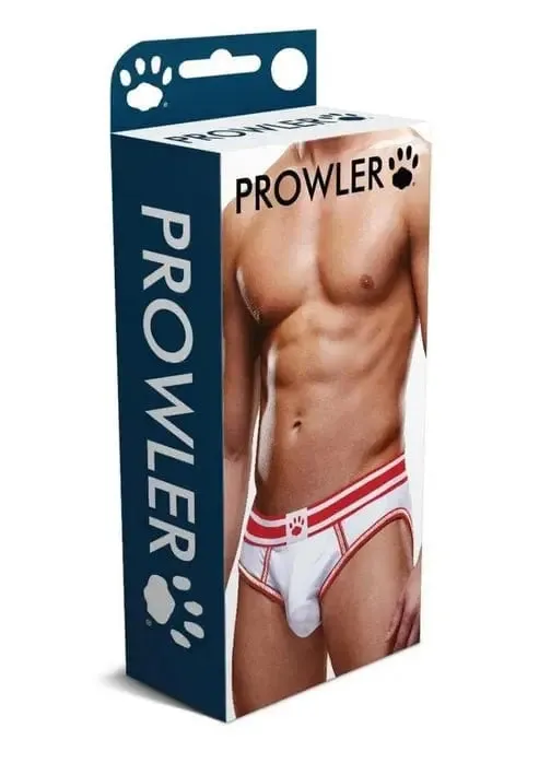 Prowler Vibrators Prowler White Red Open Brief