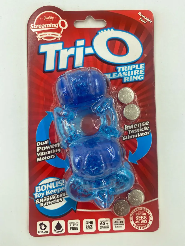 Screaming O Vibrators TriO Blue Each