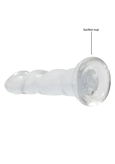 SHOTS AMERICA Female Sex Toys Realrock Non Realistic Dildo W Suction Cup 7in Transparent SHOTS AMERICA Female Sex Toys Realrock Non Realistic Dildo W Suction Cup 7in Transparent