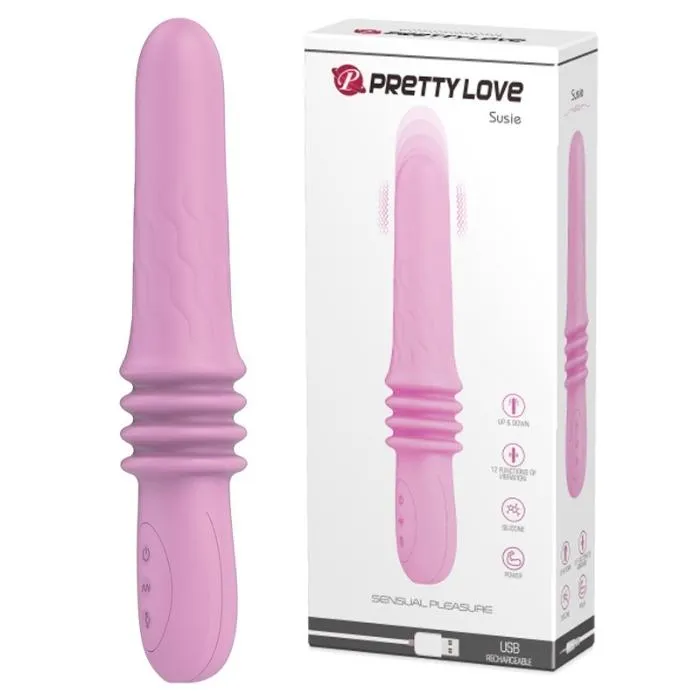 Vibrators Baile Straight Vibrator Susie Pink pre