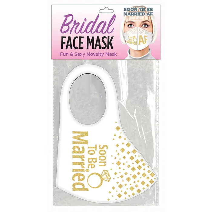 Vibrators CANDYPRINTS Soon To Be Married AF Glitter Mask