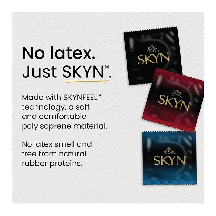 Vibrators Lifestyles Lifestyles Skyn Selection Non Latex Condoms 12pack