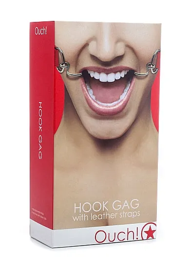 Vibrators SHOTS AMERICA Hook Gag Red Vibrators SHOTS AMERICA Hook Gag Red
