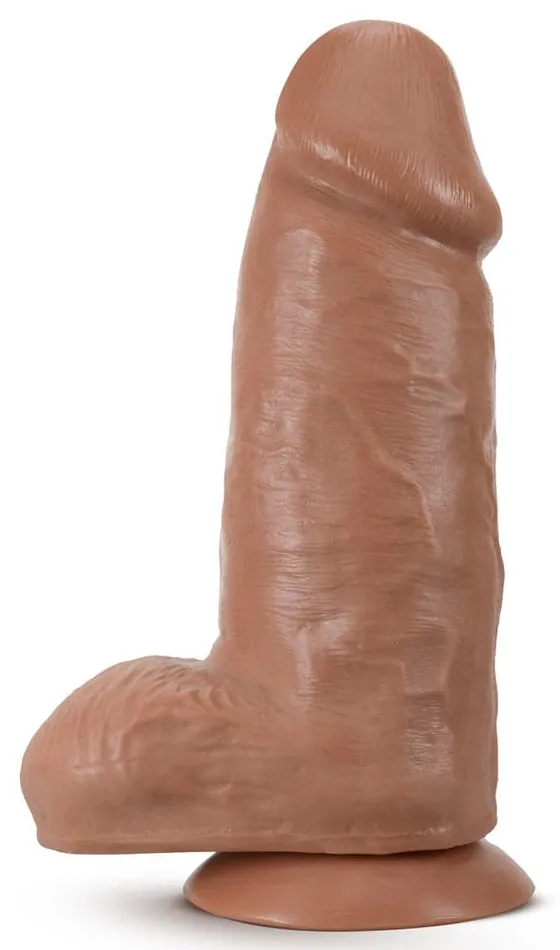 Au Naturel Chub 10 Inch Dildo Mocha Blush Novelties Dildos Au Naturel Chub 10 Inch Dildo Mocha Blush Novelties Dildos