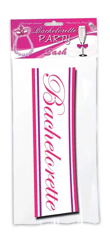 Bachelorette Party Silk Sash Hott Products Vibrators