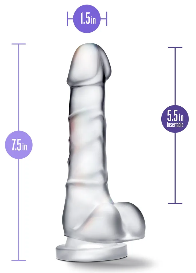 Blush Novelties Dildos B Yours Diamond Quartz Clear