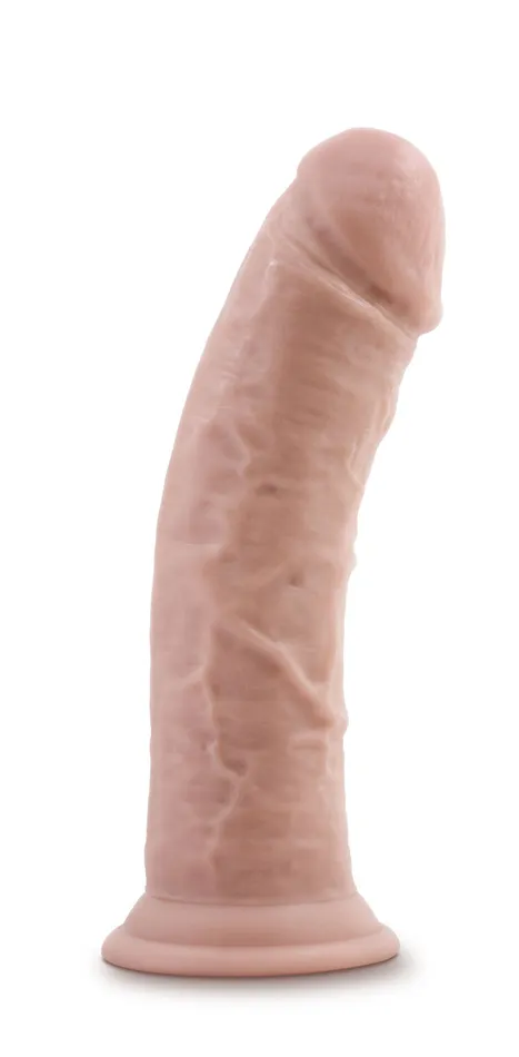 Blush Novelties Female Sex Toys Dr Skin Silicone Dr Shepherd 8 Inch Dildo With Suction Cup Vanilla