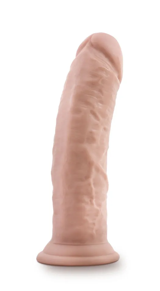 Blush Novelties Female Sex Toys Dr Skin Silicone Dr Shepherd 8 Inch Dildo With Suction Cup Vanilla