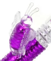 Butterfly Clitoral Rabbit Dildo Vibrator DD19 NyoKii Female Sex Toys