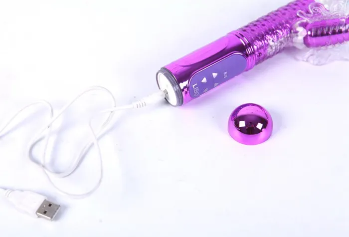 Butterfly Clitoral Rabbit Dildo Vibrator DD19 NyoKii Female Sex Toys