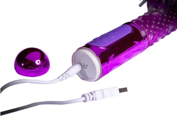 Butterfly Clitoral Rabbit Dildo Vibrator DD19 NyoKii Female Sex Toys