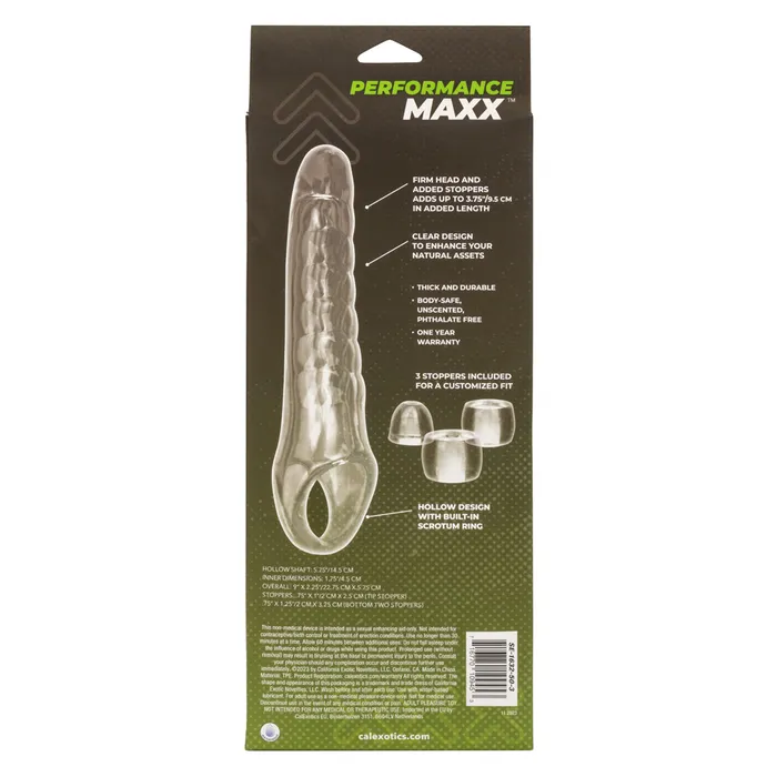 CalExotics Anal Performance Maxx Clear Extension Kit Clear CalExotics Anal Performance Maxx Clear Extension Kit Clear